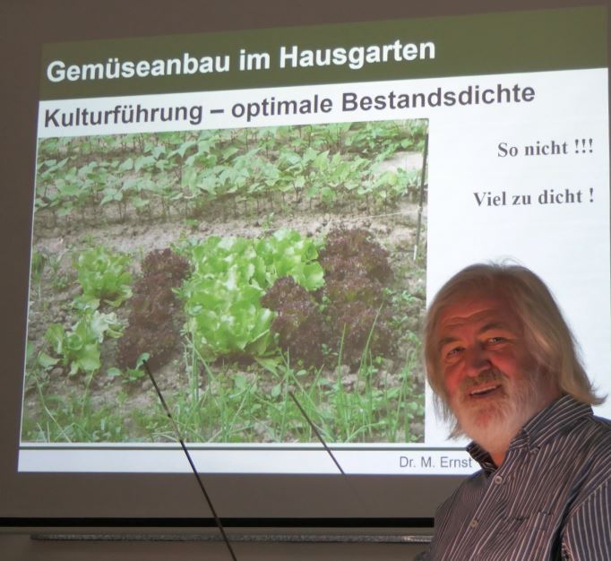 Michael Ernst beim Vortrag